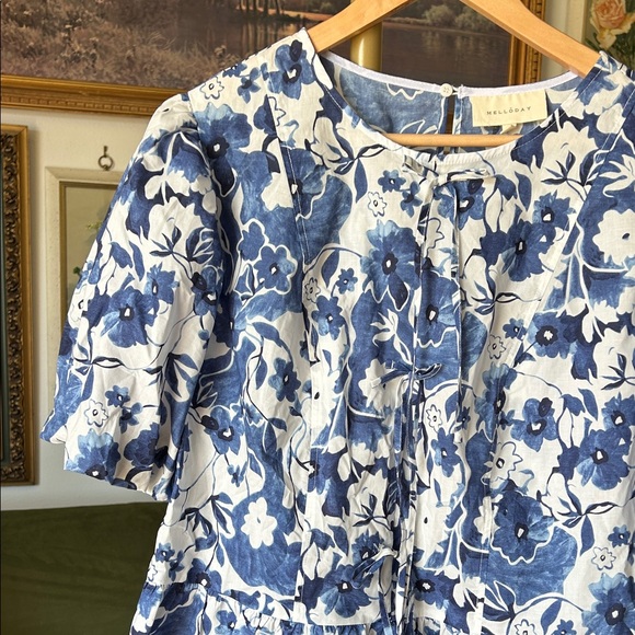 MELLODAY Trendy Floral Blouse - Picture 3 of 6